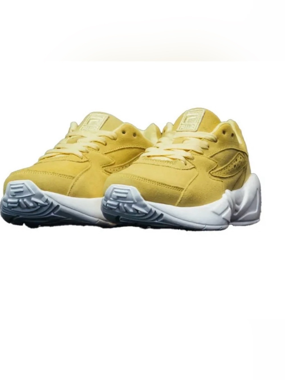 Fila Yellow Athletic Sneakers